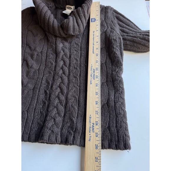 Old Navy Sweater Women Cowl Neck Pullover size Large Vintage Y2k 90s Wool Blend - Picture 6 of 6